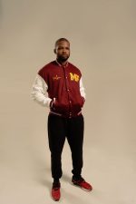 Mufasa Logo-patch varsity jacket