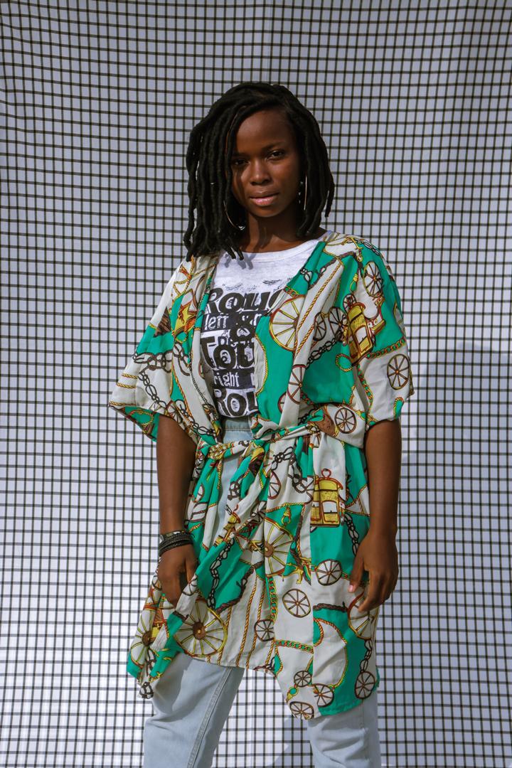 Green Kimono 1 30’s Line - Image 1